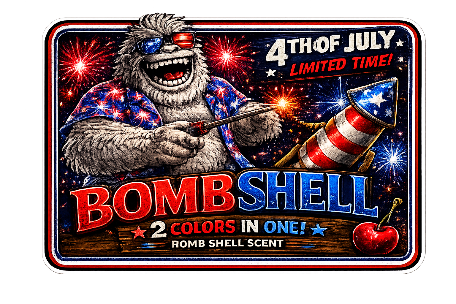 Bomb Shell Scented Wax