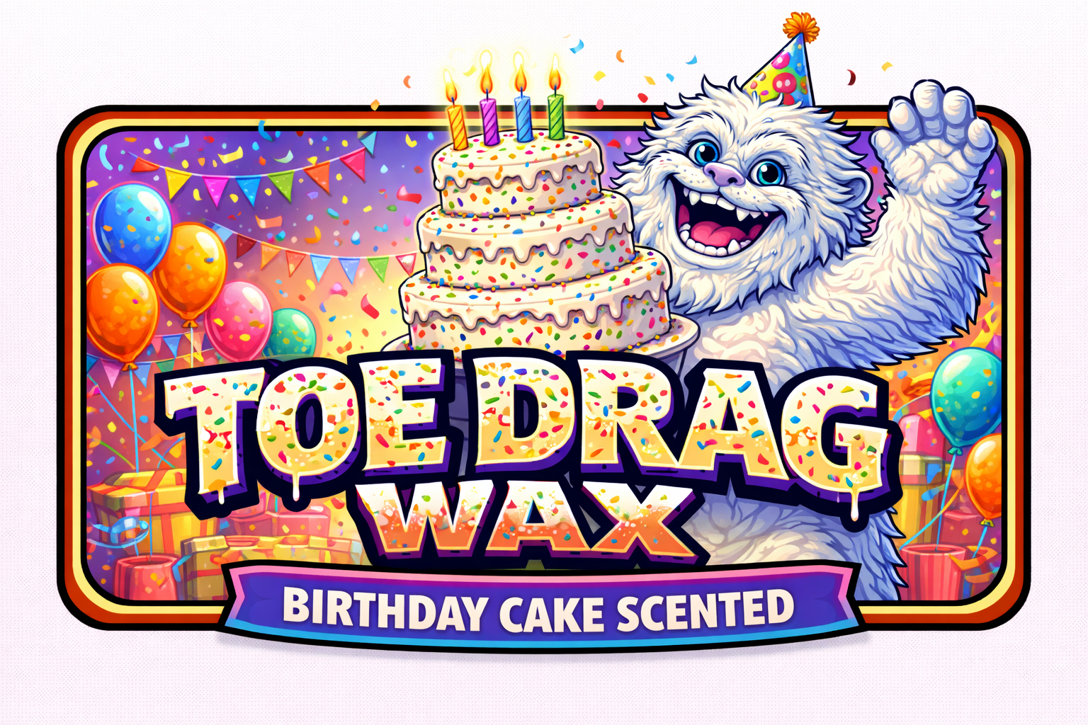 Birthday Cake Scented Wax