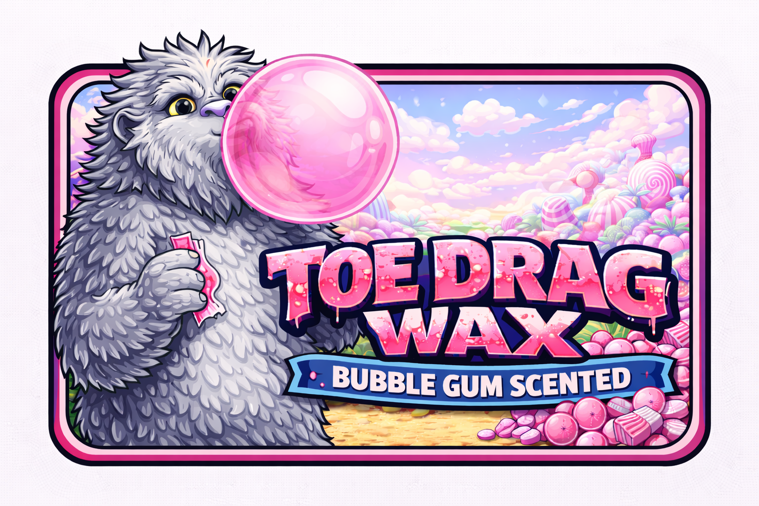Bubble Gum Scented Wax