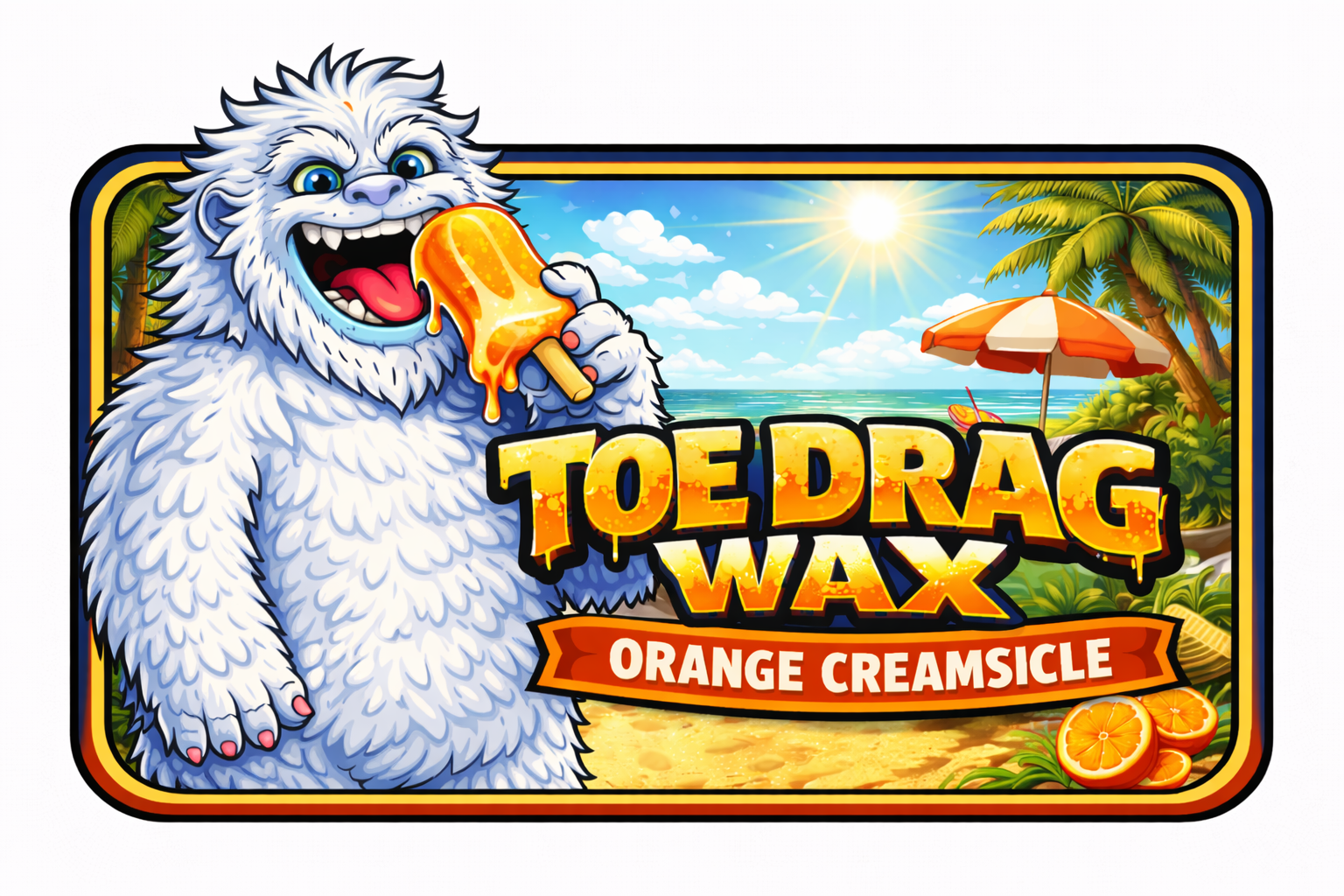 Orange Scented Wax