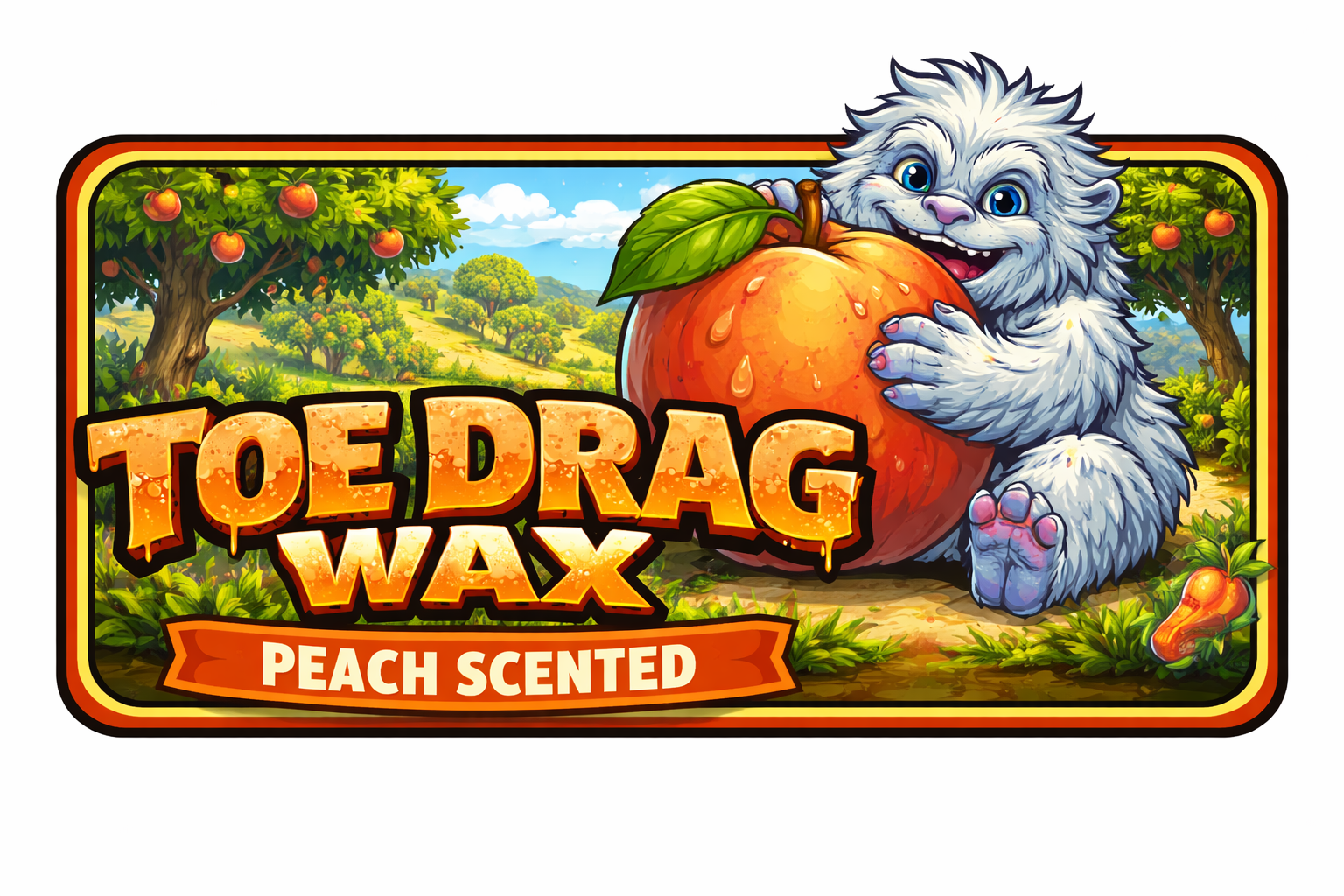 Peach Scented Wax